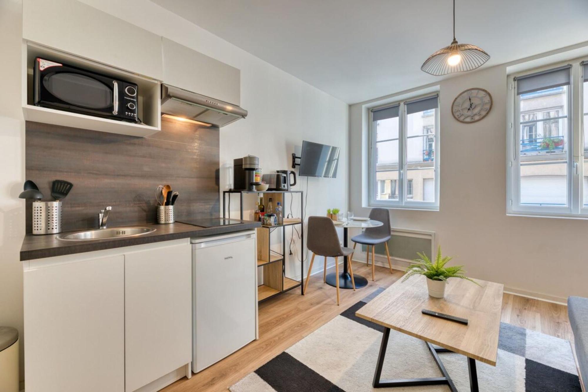 Le Thibaut Studio Renove Au Coeur De Rouen Luaran gambar